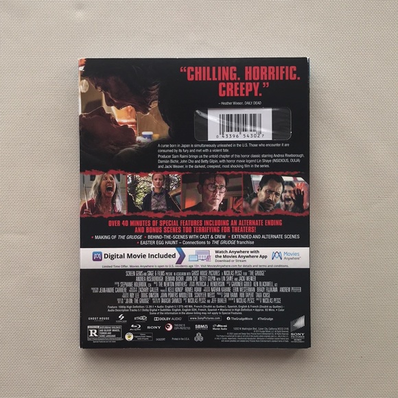 The Grudge (2020) Blu-Ray - Horror Sony Pictures - Picture 2 of 4